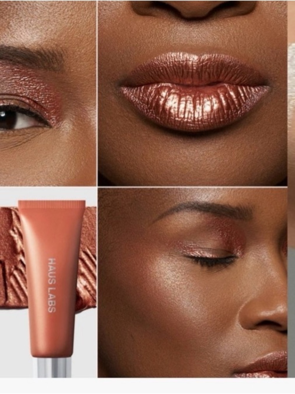 Haus Labs Hy-Power Pigment Paint in Copper Shimmer 7g